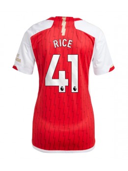 Billige Arsenal Declan Rice #41 Hjemmedrakt Dame 2023-24 Kortermet